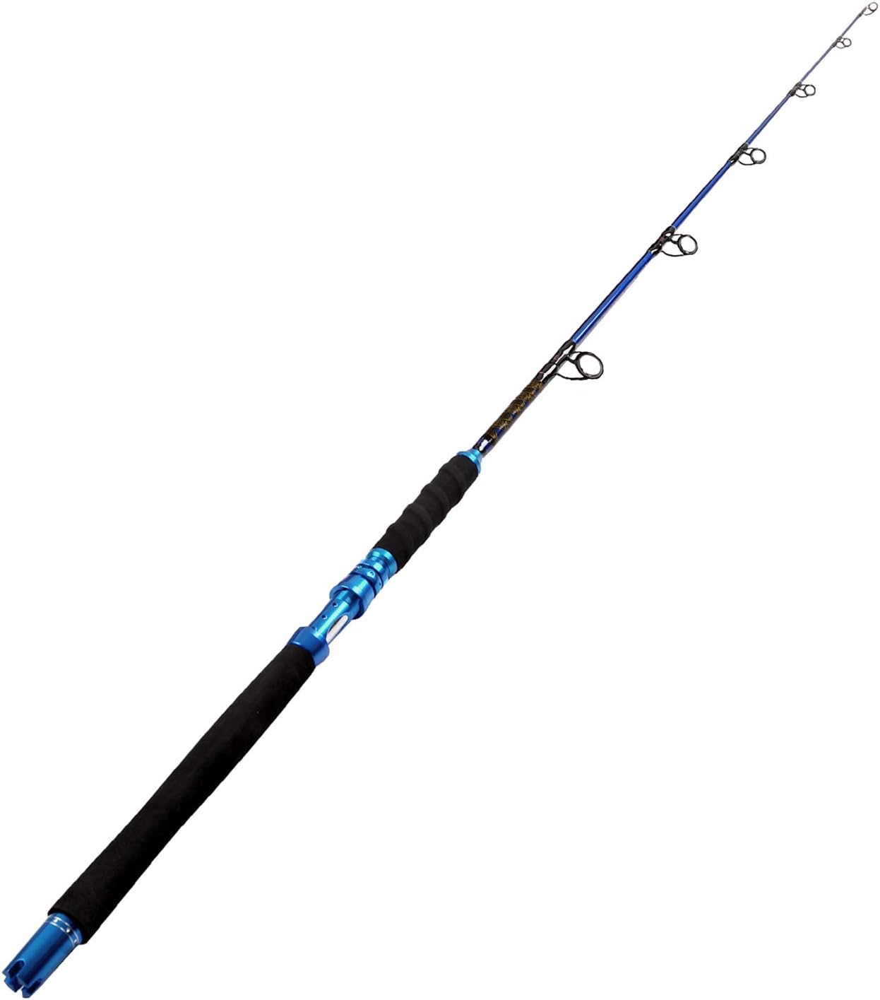 Fiblink Saltwater Graphite Jig / Spinning Rod / Jig Pole 6' Med 50-80#