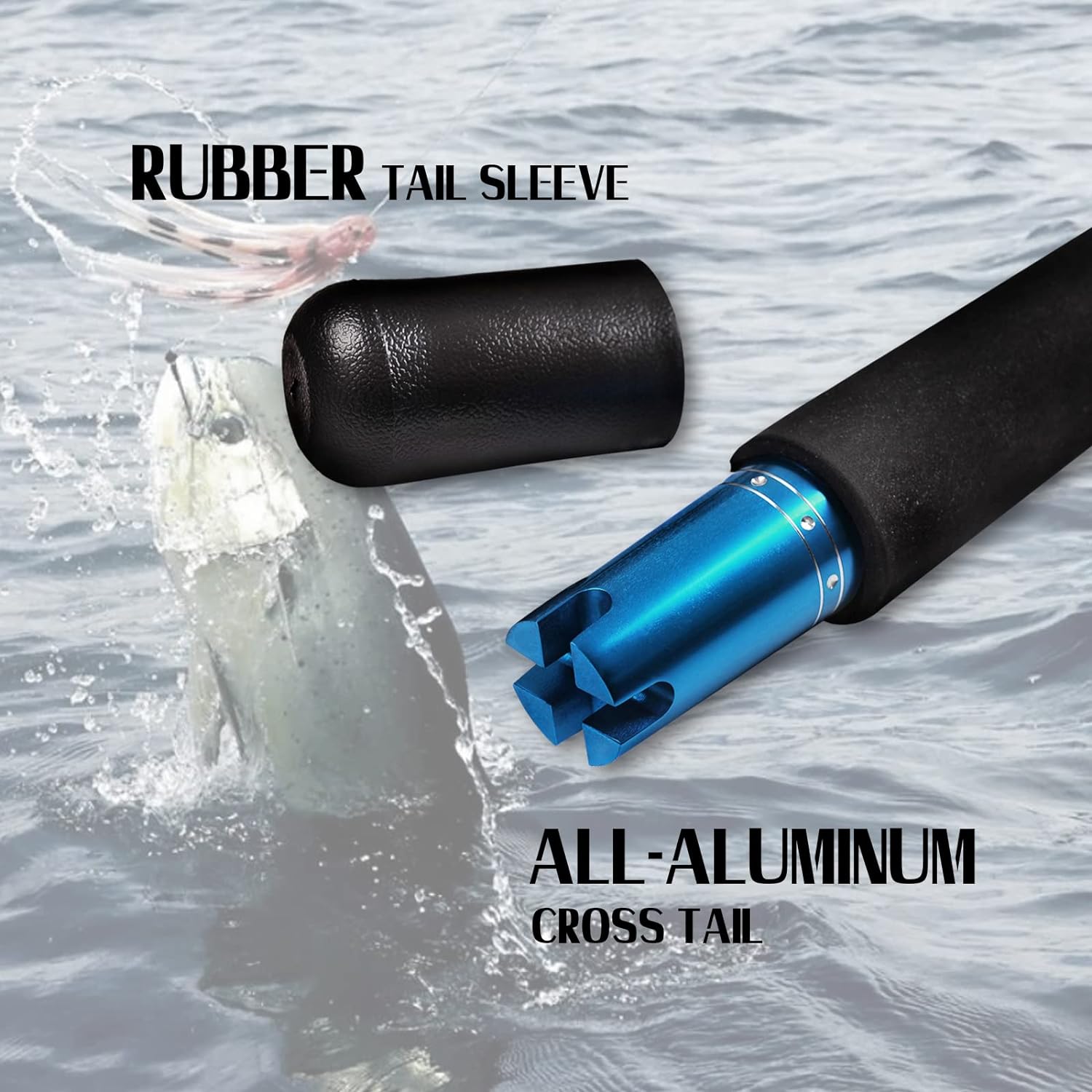 Fiblink Saltwater Graphite Jig Spinning Rod