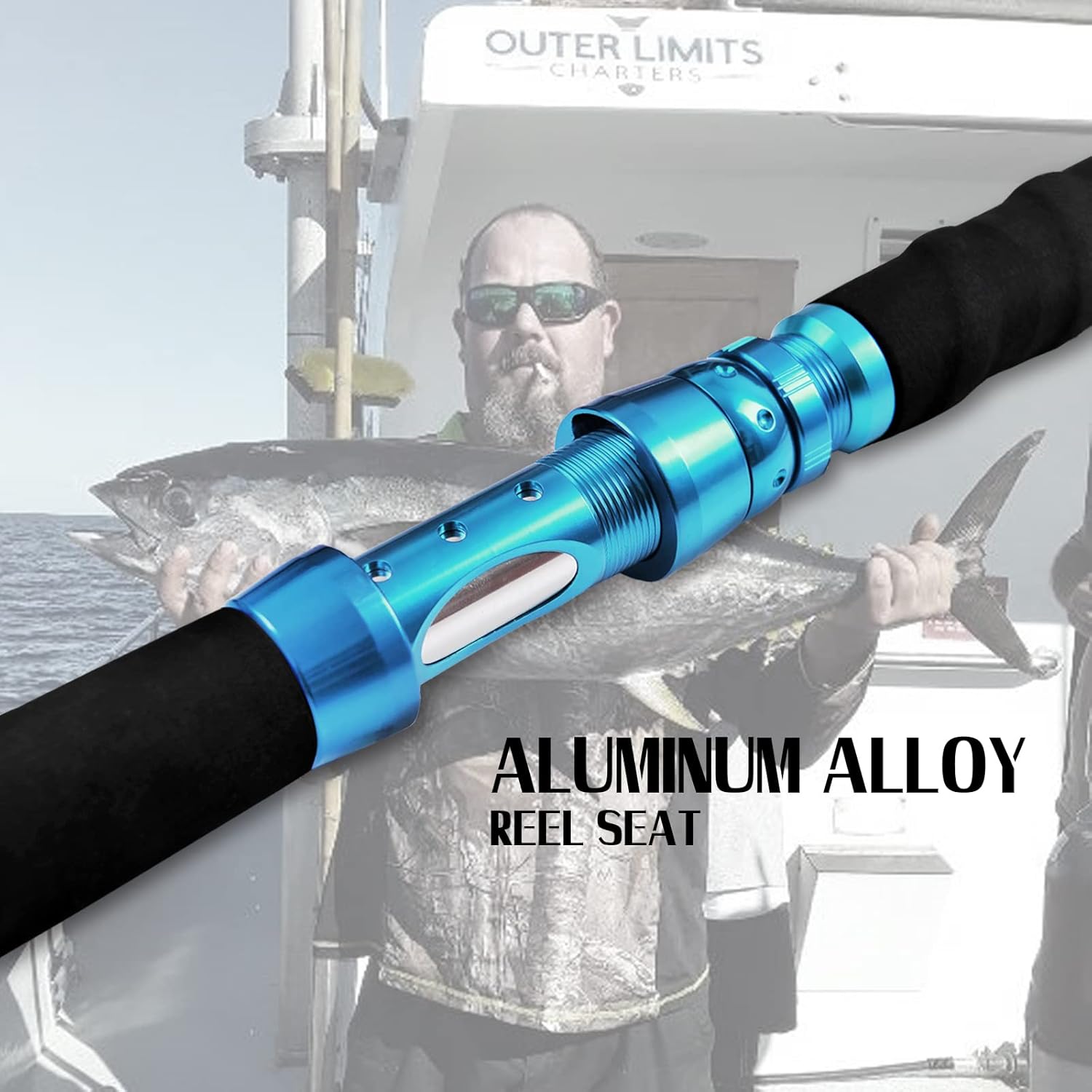 Fiblink Saltwater Graphite Jig Spinning Rod
