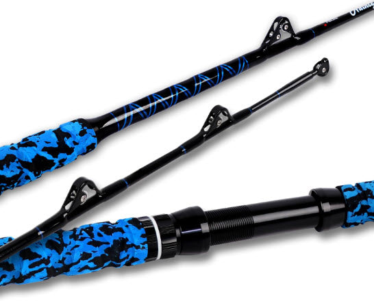 Fiblink 1 Piece Offshore Trolling Rods