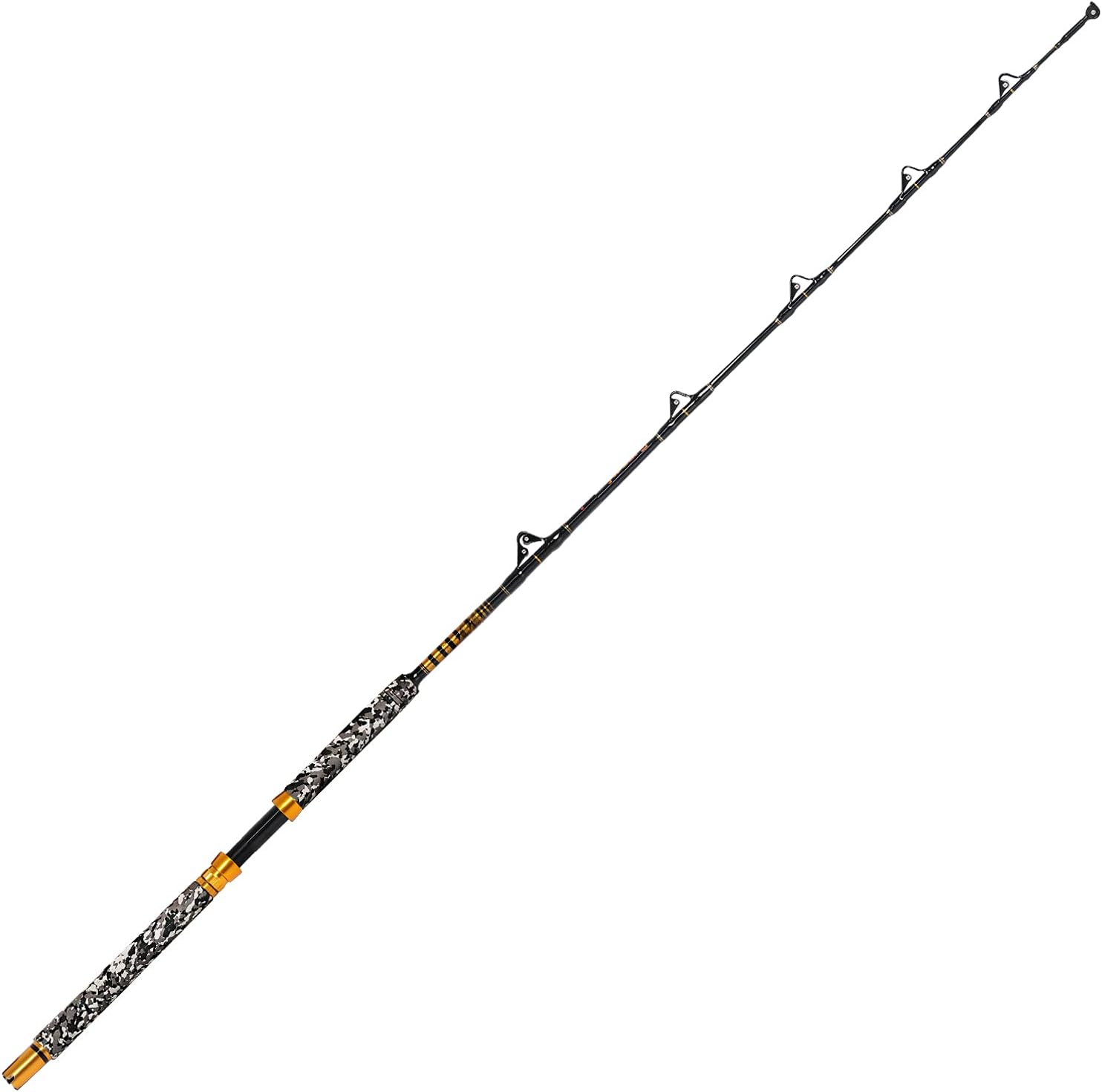 Fiblink 1-Piece Saltwater Offshore Trolling Rod