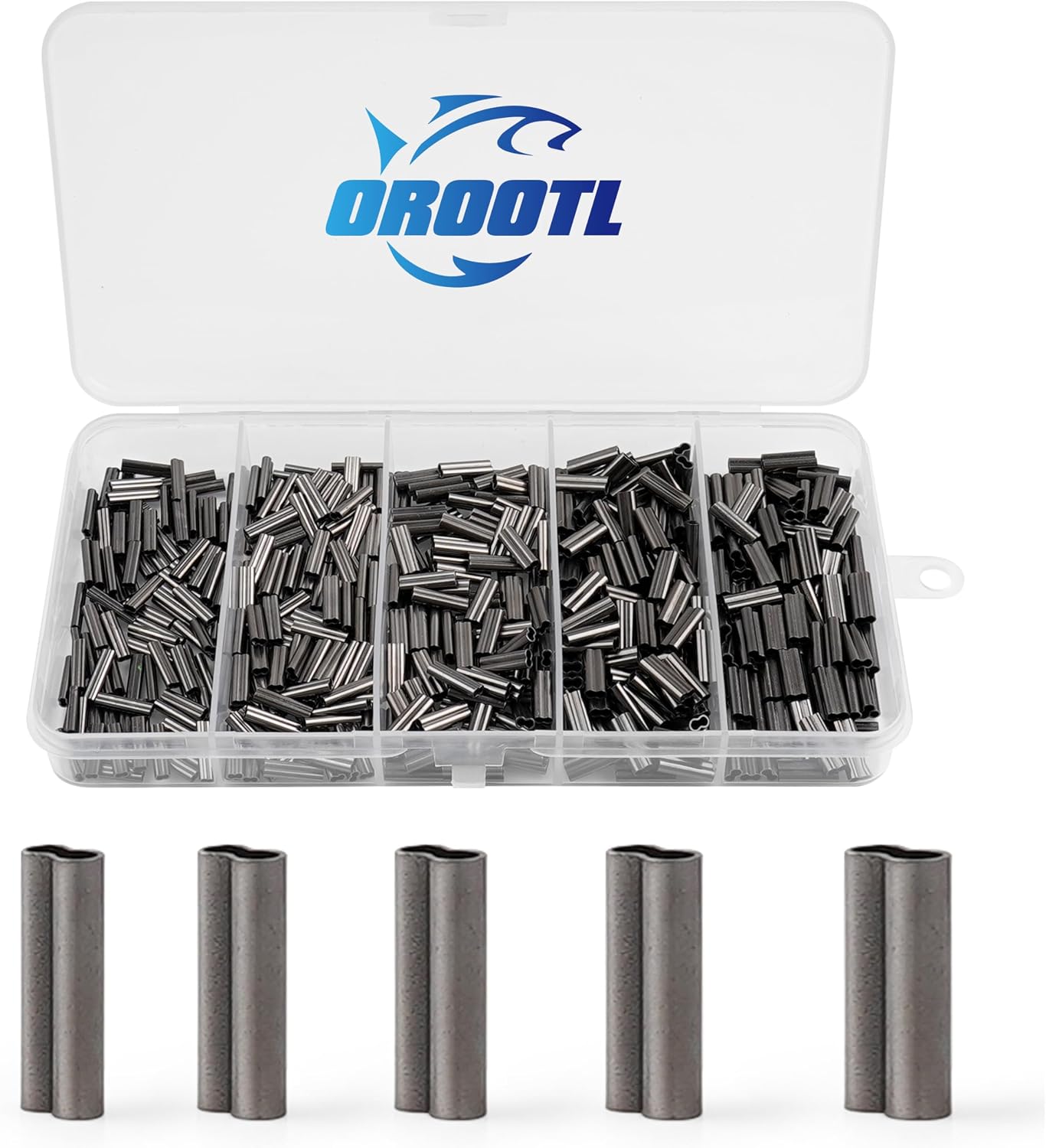 500 Piece Double Barrel Crimp Sleeve Kit